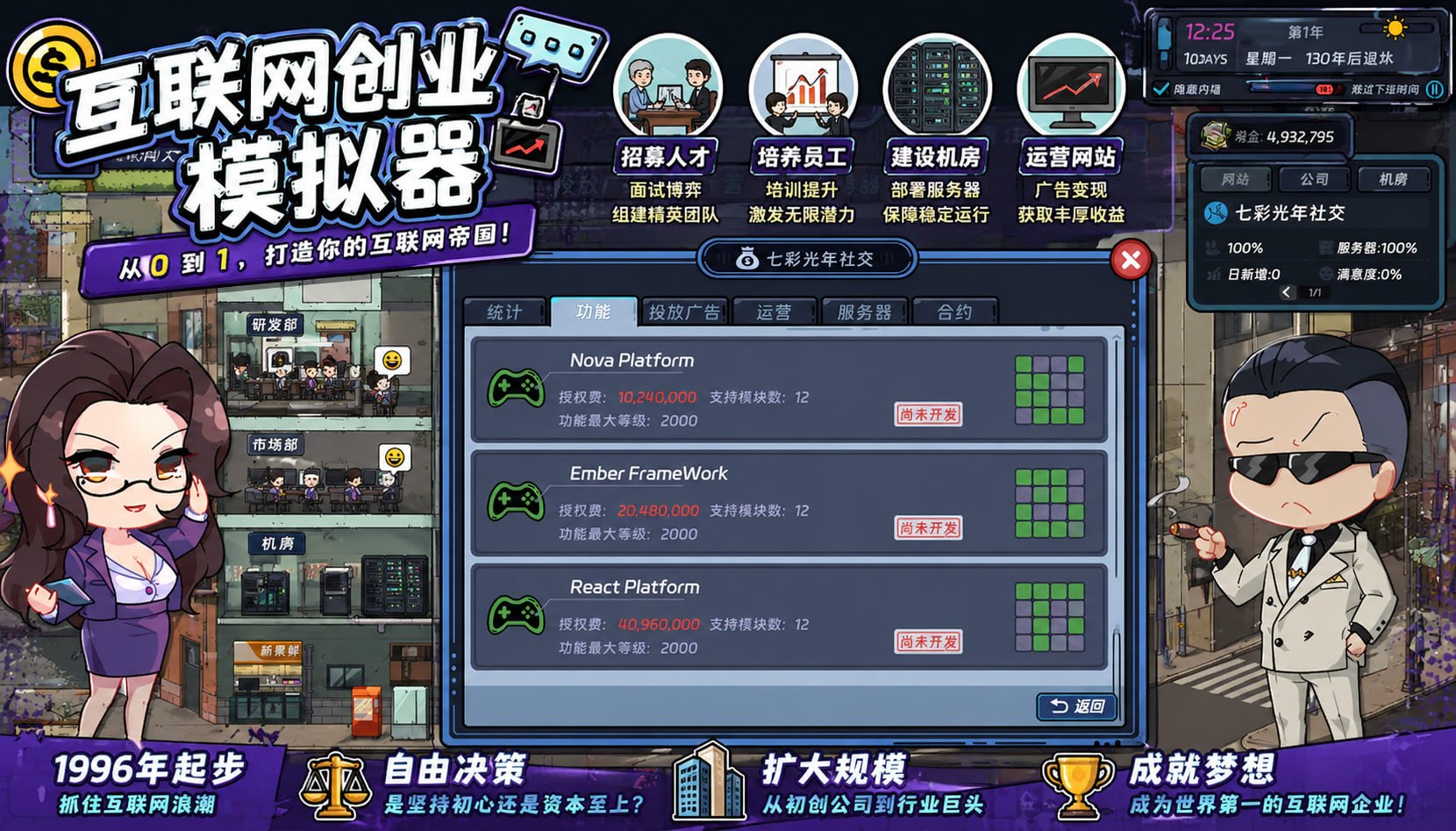 《互联网创业模拟器》全DLC官方中文版-第2张插图
