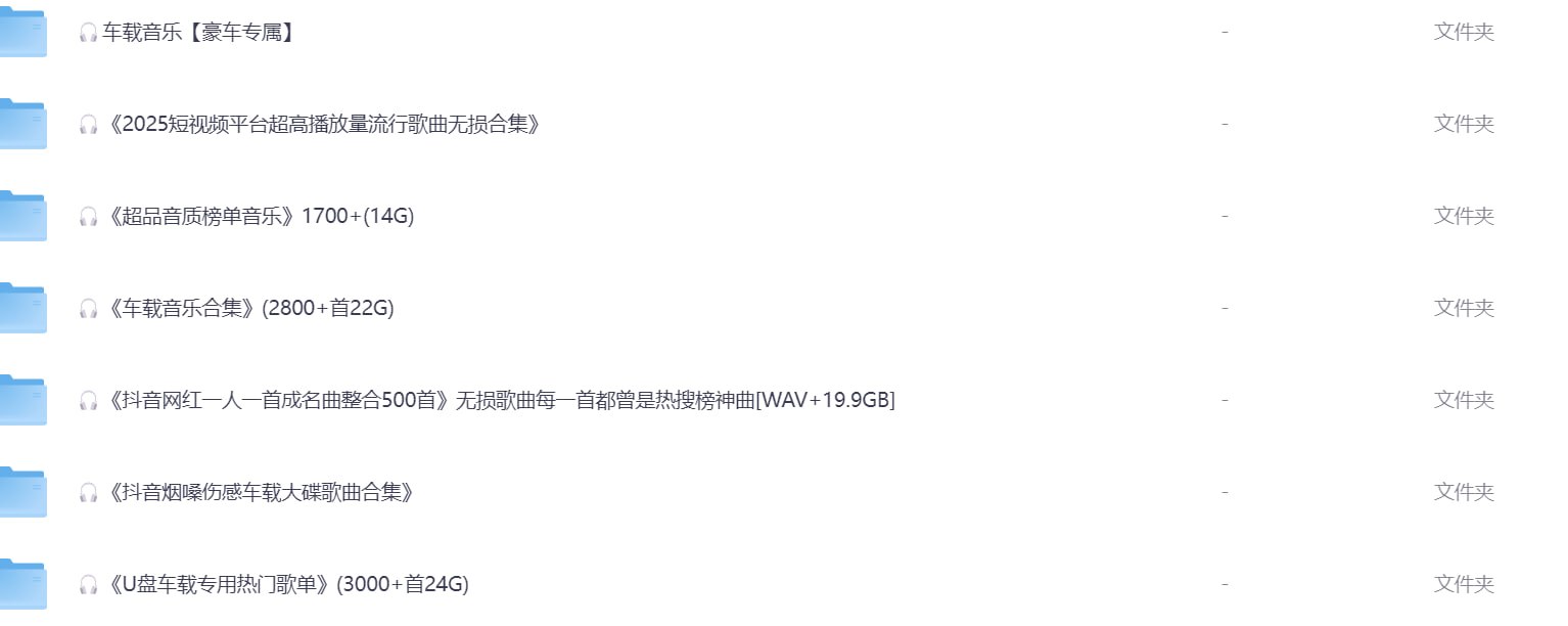 2026车载音乐合集 无损音质/抖音热歌/电音串烧/经典老歌-第2张插图